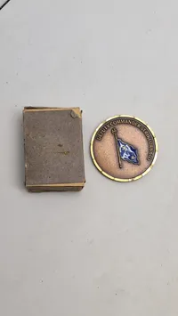 Original "challenge coin" fra Naval Striking and Support Forces NATO (STRIKFORNATO)
