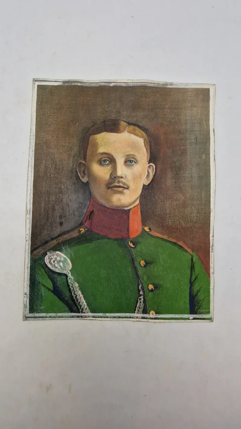 Original Tysk WW1 tegning