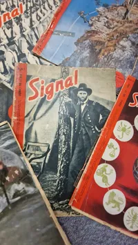 Samling originale Signal blade WW2