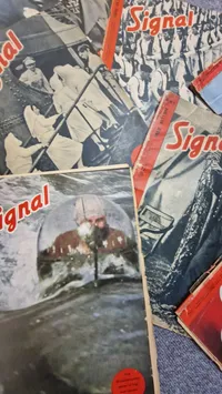 Samling originale Signal blade WW2