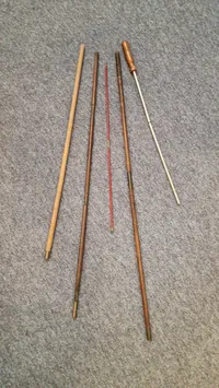 Samling rense stokke