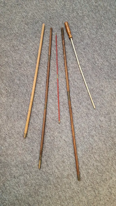 Samling rense stokke
