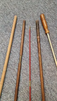 Samling rense stokke