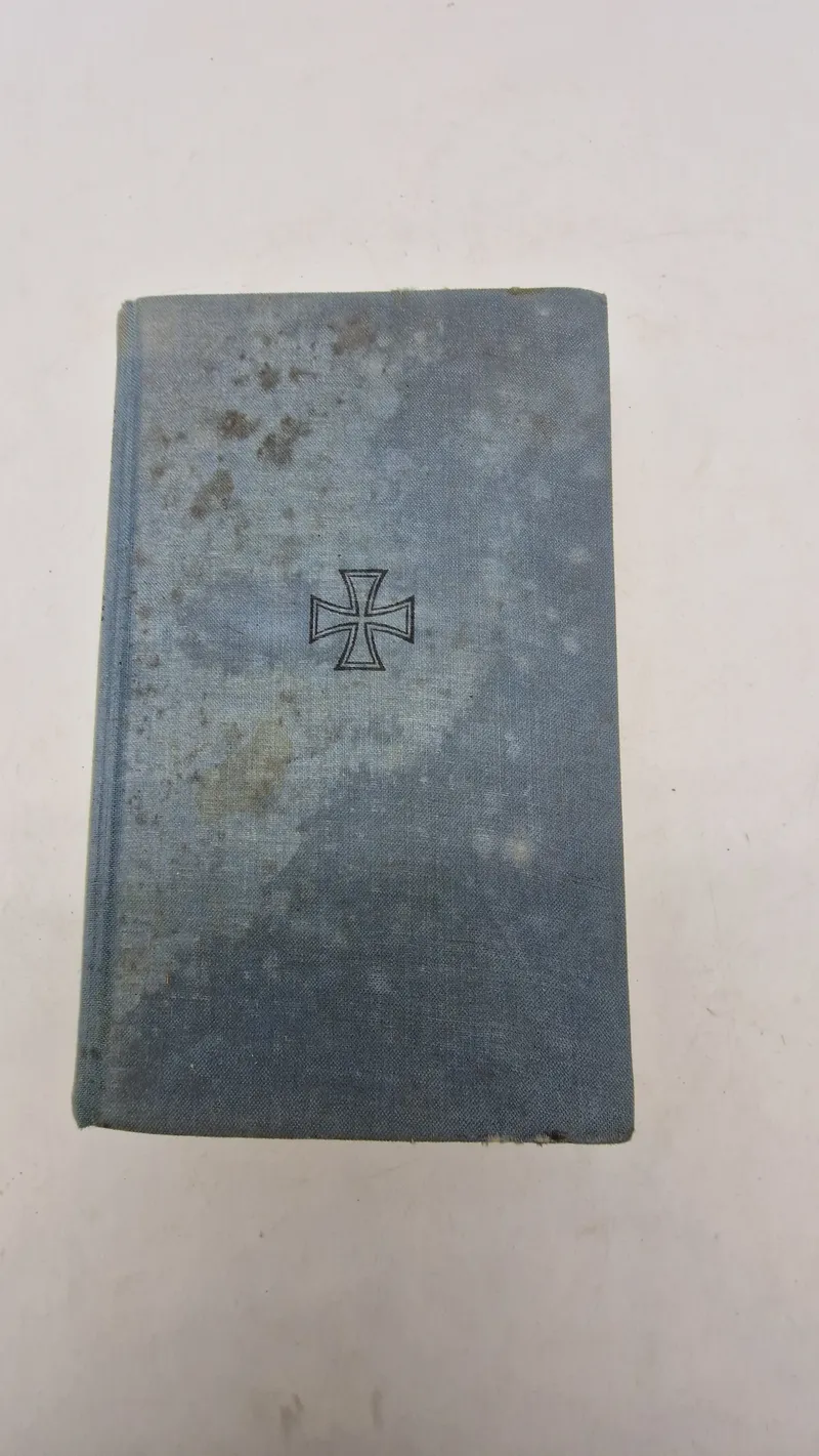 Original WW1 bog Tysk