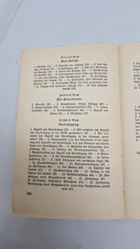 Original WW1 bog Tysk