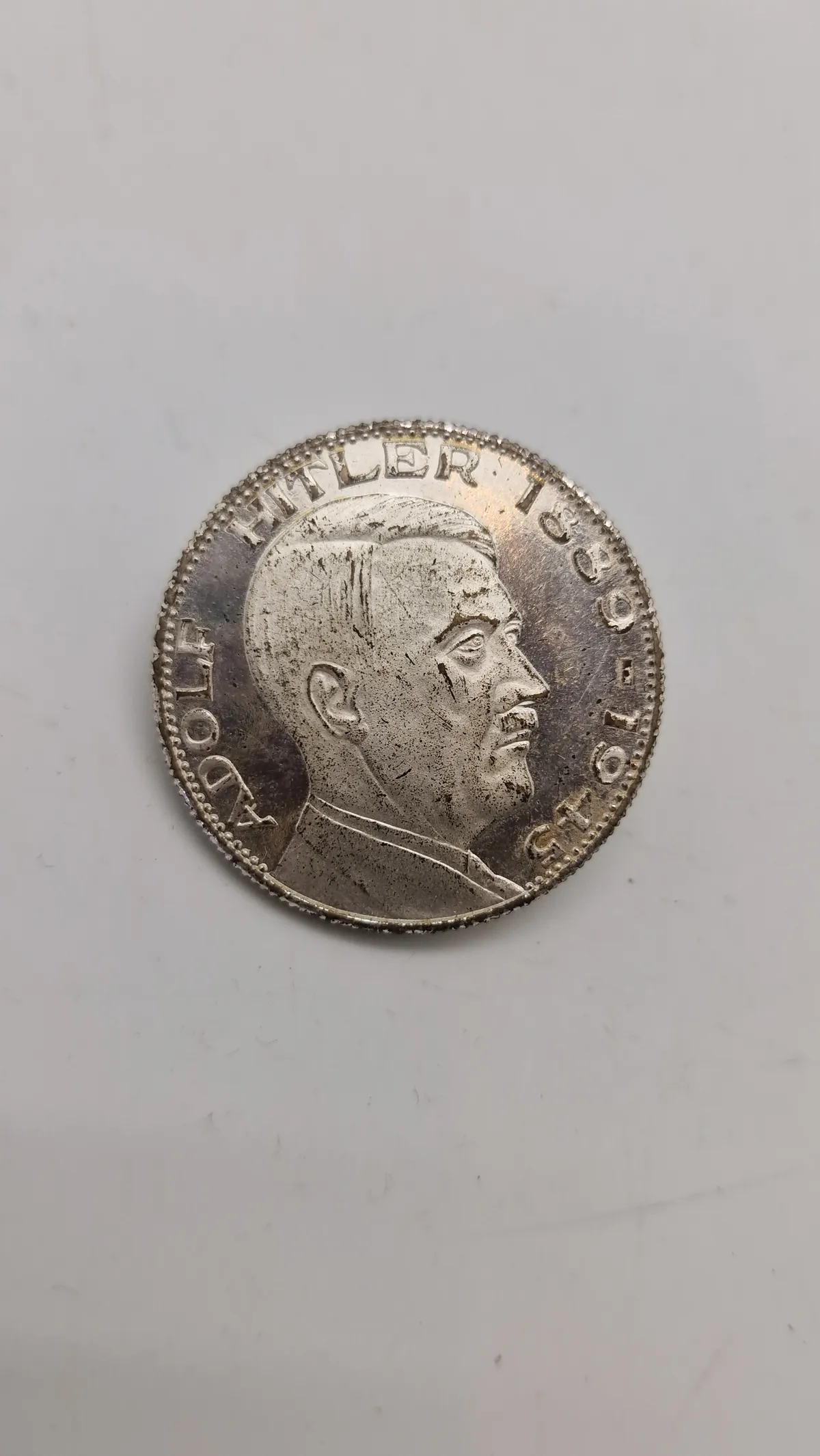 Mindemønt Adolf Hitler 1933 - 1945
