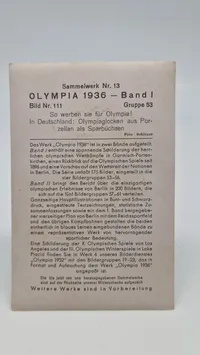 Ol samlekort fra Cigaretten Bilder-Dienst.