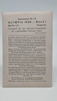 Ol samlekort fra Cigaretten Bilder-Dienst.