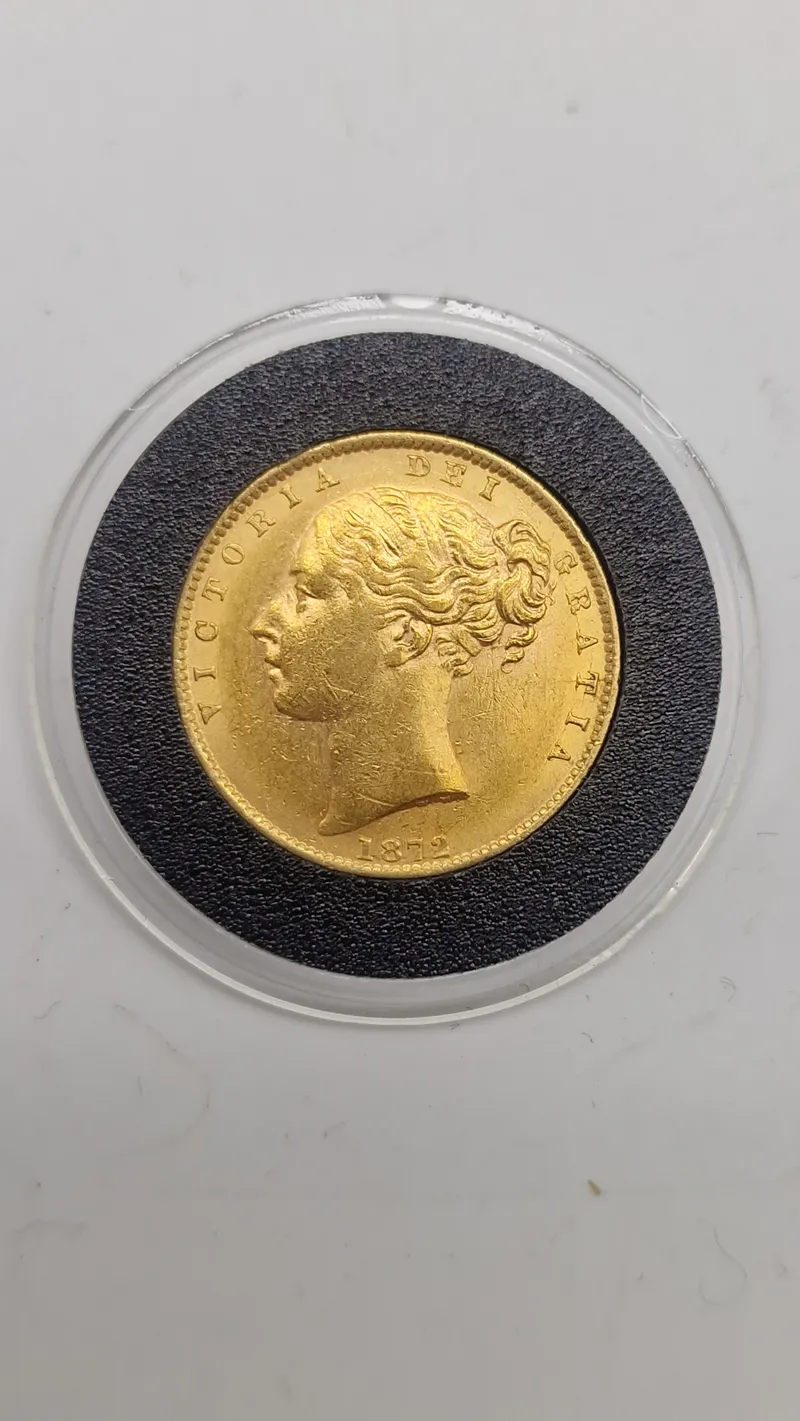 Queen Victoria Sovereign 1872