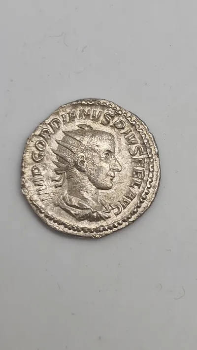 Original Romersk sølvmønt