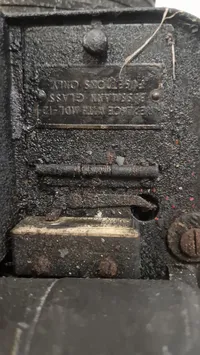 Originalt US Army airforce flykamera taget fra nedskudt flyver i DK WW2