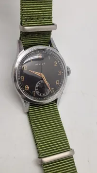 Originalt Helios Heer ur WW2  stemplet DH (Dienst Heeres)
