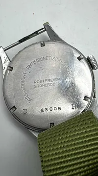Originalt Helios Heer ur WW2  stemplet DH (Dienst Heeres)
