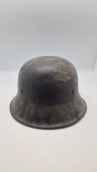 Original tysk Luftschütz hjelm, ww2
