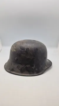 Original tysk Luftschütz hjelm, ww2