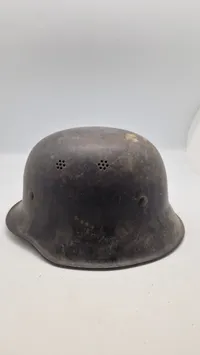 Original tysk Luftschütz hjelm, ww2