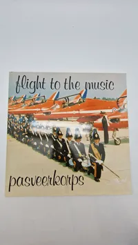 vinylplade "Flight to the music" af det hollandske tamburkorps Pasveerkorps.