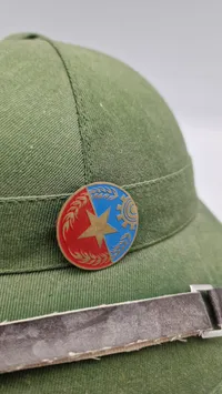 NVA/Vietcong pith hjelm, efterkrigs