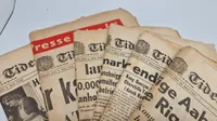 Samling originale ww2 aviser