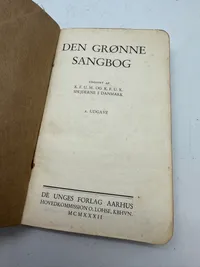 Den grønne sangbog (spejder)  1929