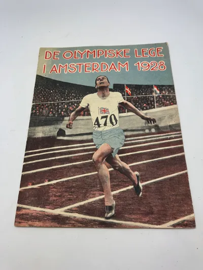Originalt blad, De olympiske lege, Amsterdam 1928