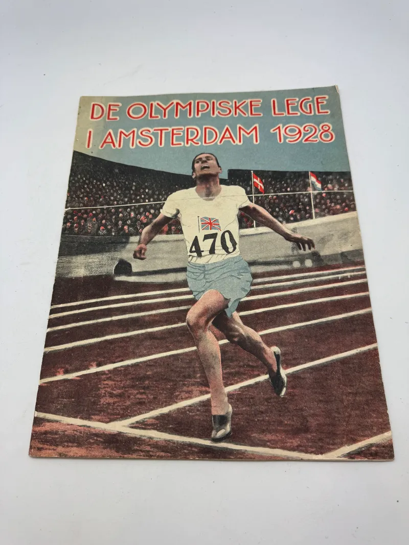 Originalt blad, De olympiske lege, Amsterdam 1928