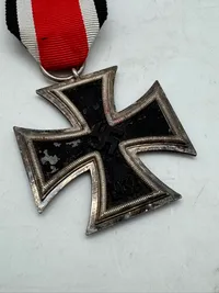 Originalt tysk eisernes kreuz 2.kl - Hersteller 65,  (K&Q)