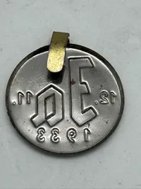 Sjælden original badge for valget af Adolf Hitler, 1933