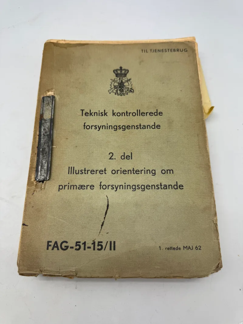 Teknisk kontrollerede forsyningsgenstande