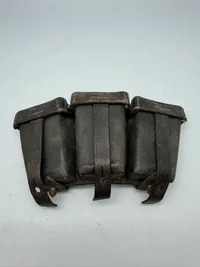 Original tredelt K98 ammunitionstaske WW2