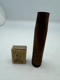 Originalt tysk 2 cm flakhylster, godt stemplet