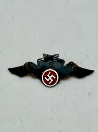 Ekstremt sjældent originalt D.N.S.A.P ravnemærke