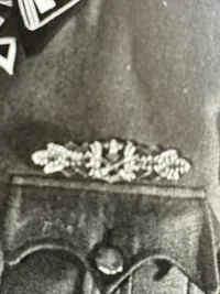 Original WW2  nahrkampfspange, Sølv