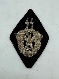 Original ? German SS police officer sleeve Diamond
