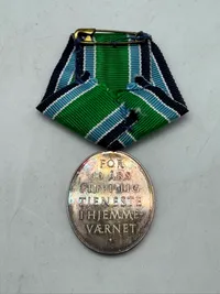 Original HJV 40 års medalje