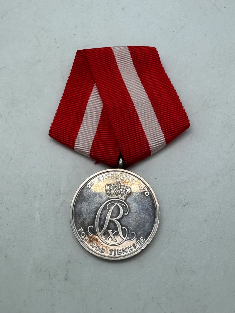Original Dansk fortjenstmedalje