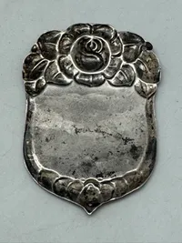 Skjold af 830 sølv