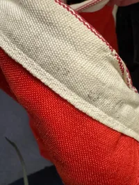 Kæmpe dannebrogsflag fra tiden omkring 2.verdenskrig