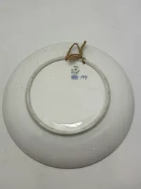 Original mindeplatte fra Royal Copenhagen fra 1926 med Fregatten Jylland . Lavet i begrænset oplag på 1903 eks.