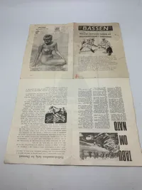 Sjælden original flyer fra Danmarks kommunistiske parti