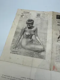 Sjælden original flyer fra Danmarks kommunistiske parti
