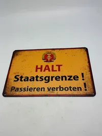 Grænseskilt, reproduktion
