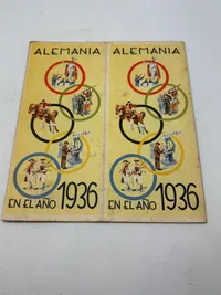 Originalt spansk olympiade hæfte fra 1936