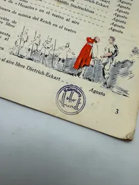 Originalt spansk olympiade hæfte fra 1936