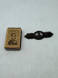 Sjælden original U-boot frontspange med fremstiller