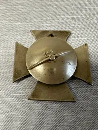 Originalt IRON CROSS FIRST CLASS 1939 SCREWBACK LDO L/58 RUDOLF SOUVAL