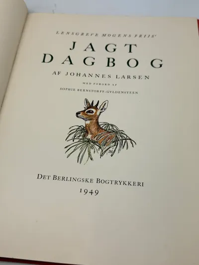 Jagtdagbog af Johannes Larsen