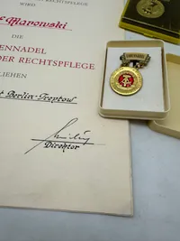 Lot DDR medaljer samme mand