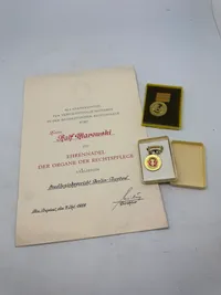 Lot DDR medaljer samme mand