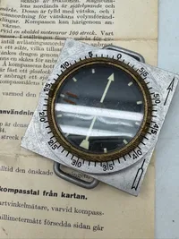 Originalt finsk officers kompas, vinterkrigen